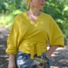 Bluza plus-size GINA zute