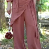 Pantalone plus size GINA terakota