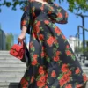 Haljina plus-size CARMEN viskoza