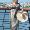 Haljina plus-size CARMEN viskoza