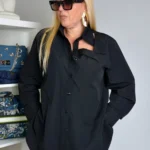 Košulja Plus-Size NORA - crna